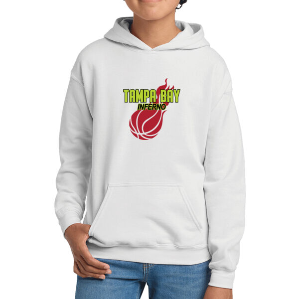 Tampa Bay Inferno Youth Heavy Blend Hooded Sweatshirt Thumbnail