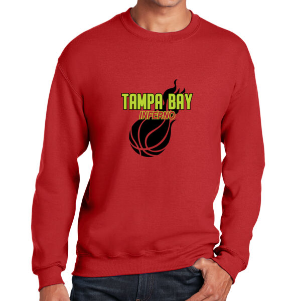 Tampa Bay Inferno Heavy Blend Crewneck Sweatshirt - 18000 Thumbnail