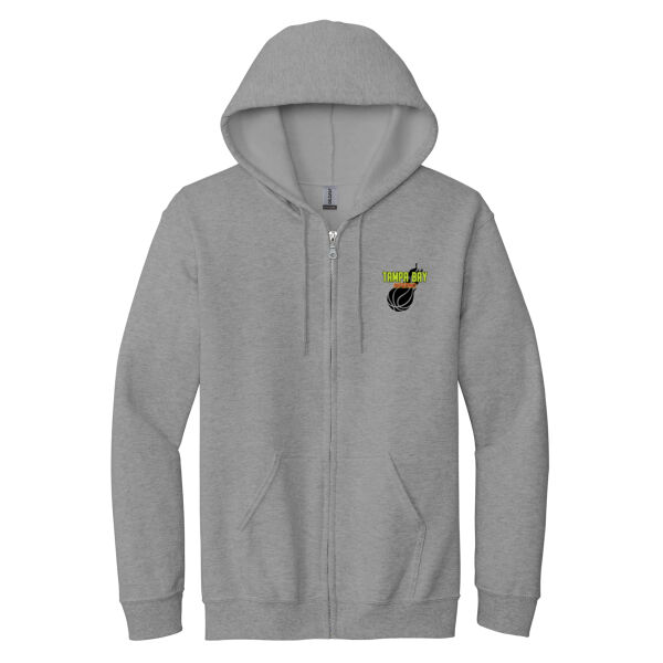 Tampa Bay Inferno Heavy Blend Full Zip Hooded Sweatshirt - 18600 Thumbnail